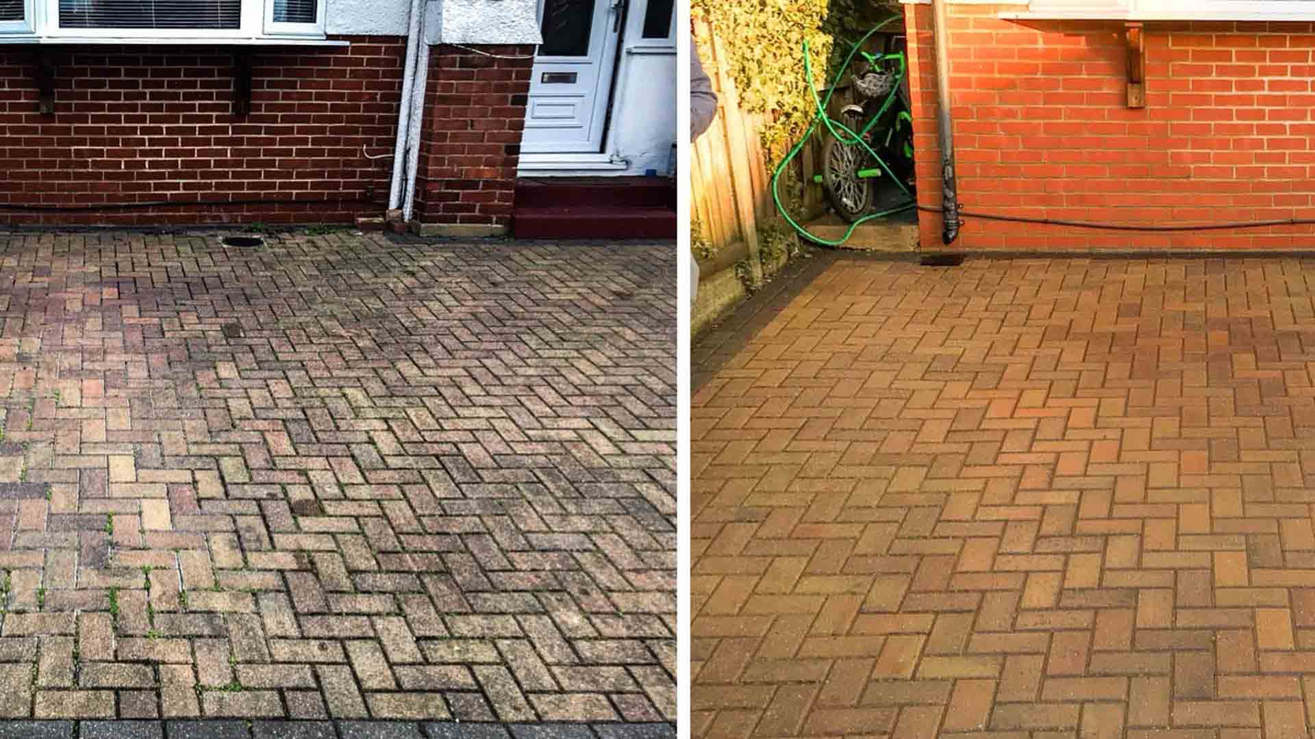 Driveway Restoration - Before & After
